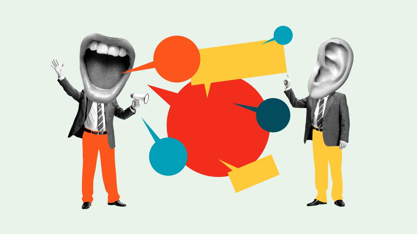 illustratie debat