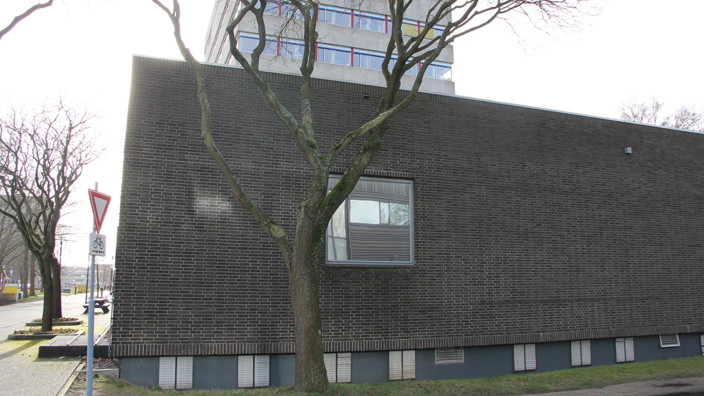 Het oude Accu-gebouw. Foto: DUB