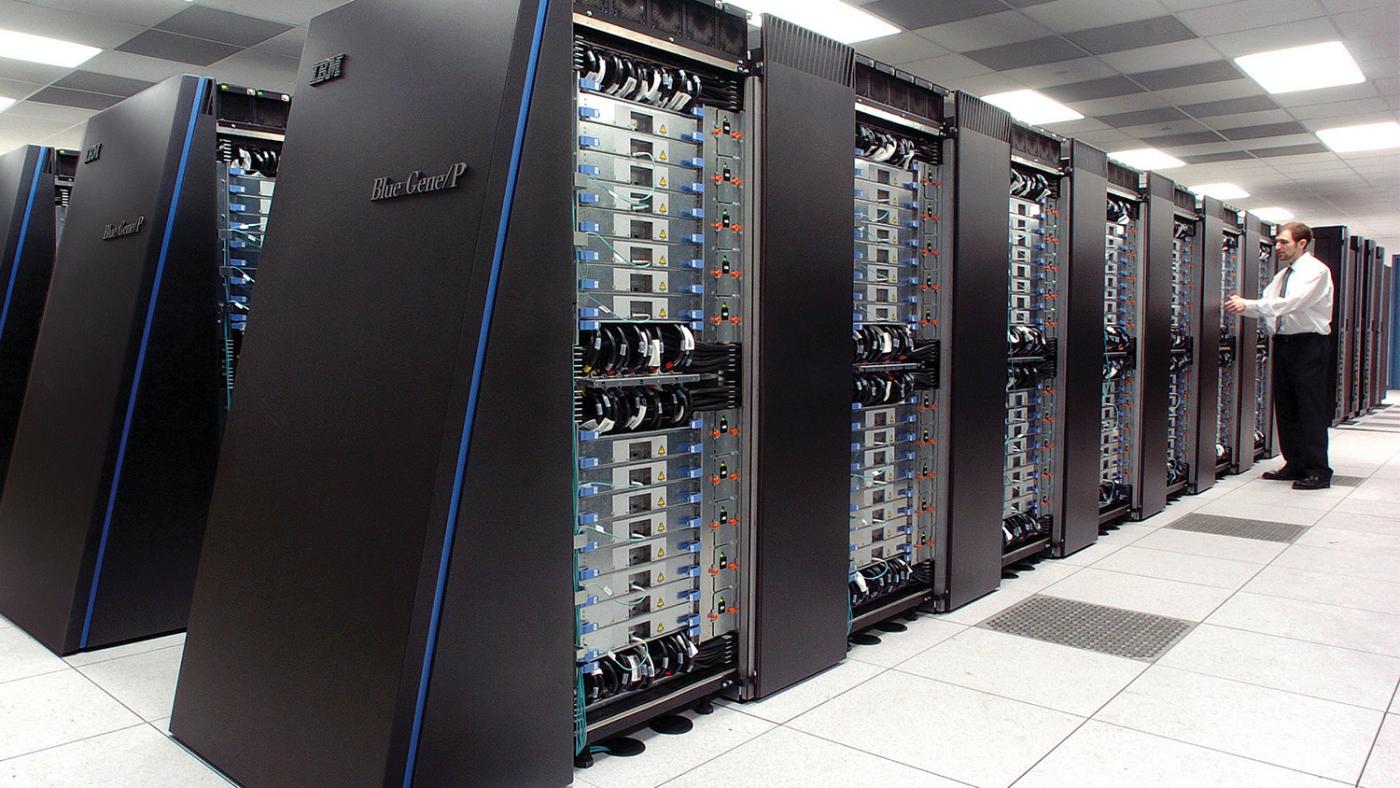 Supercomputer IBM Blue Gene, Wiki-commons