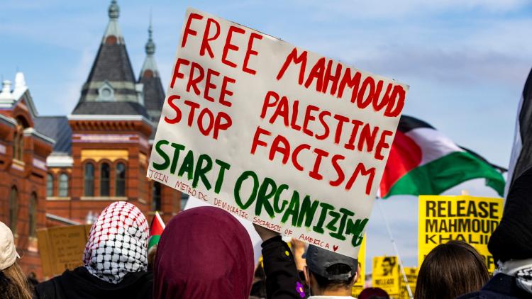 Free Mahmoud Khalil Foto: Flickr commons