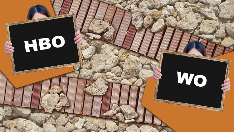 HBO of WO. Foto's 123rf, illustratie DUB