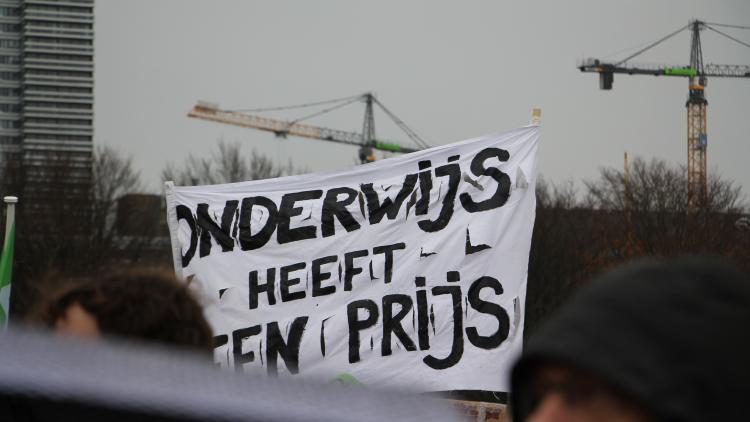 protest Den Haag foto DUB