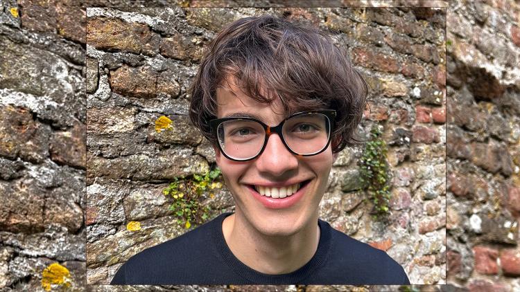 De nieuwe studentassessor Tibbe Klein