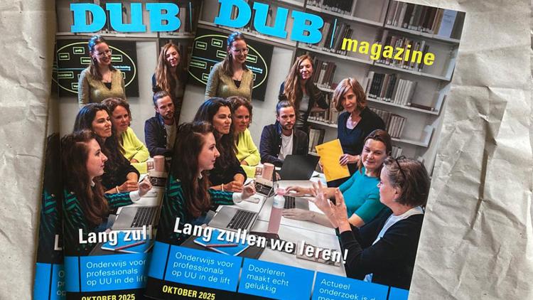 Cover magazine, foto DUB