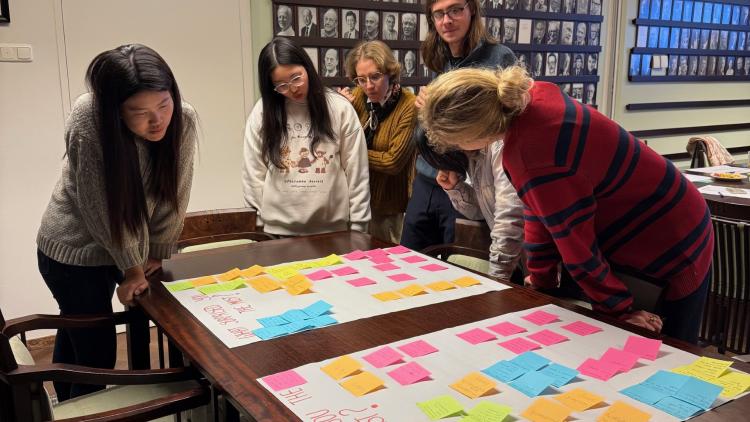 Workshop with international students