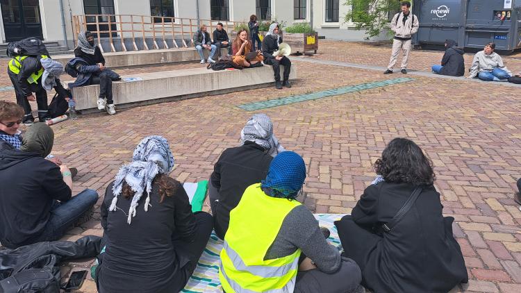 palestinademo UB 8 mei 2025