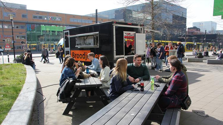 studenten-lunchen-usp, foto DUB