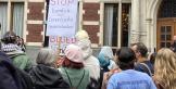 palestina protest domplein. Foto DUB