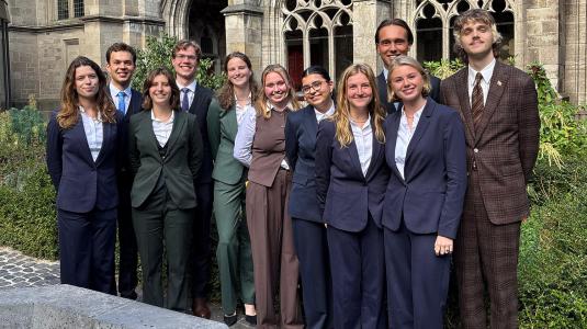 Studentleden U-raad 2025-2026. Eigen foto