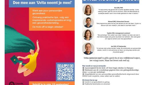 Poster van Uvita neemt je mee!