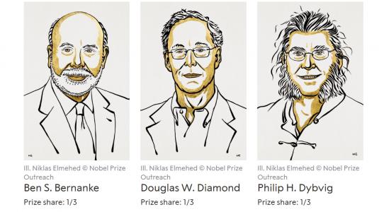 Winnaars Nobelprijs Economie 2022