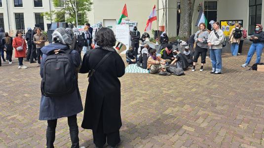 palestinademo UB 8 mei 2025