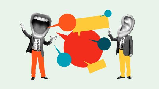 illustratie debat